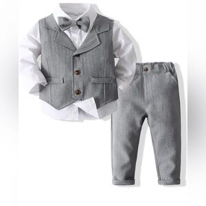 Gray kids suit 3T, all pieces